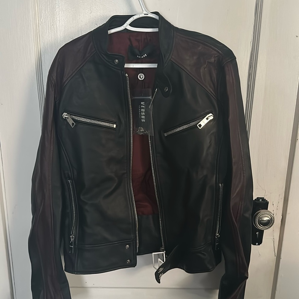 Versus Versace Leather Jacket